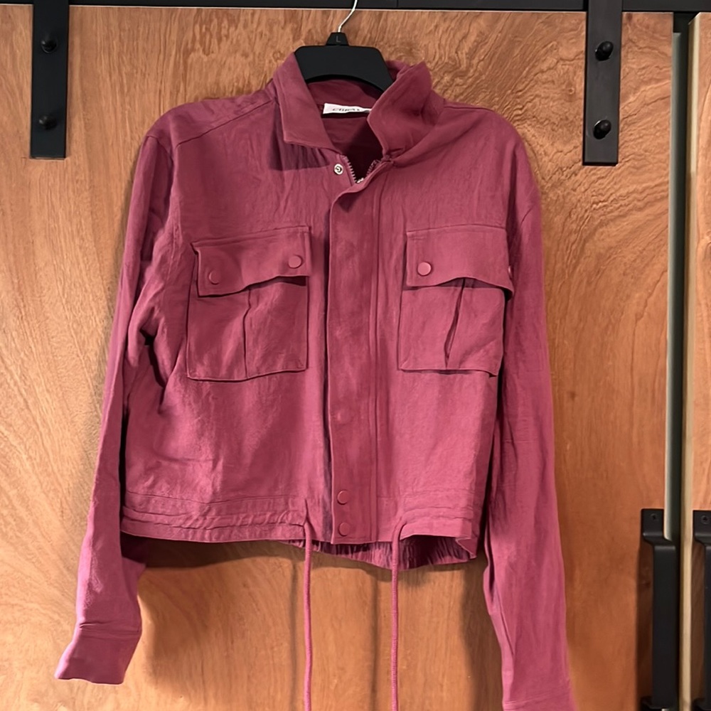 Zip up jacket size large